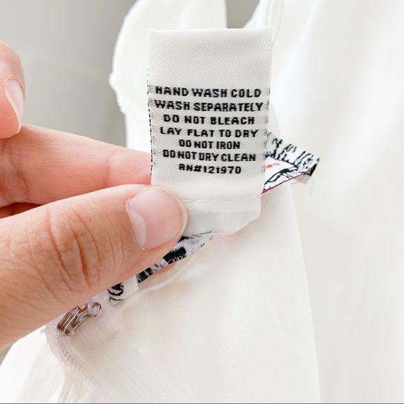 Flying Tomato White Off-Shoulder Dress - Picture 11 of 16